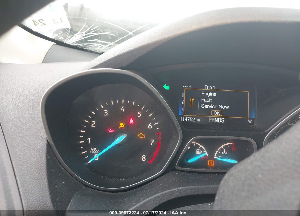 2017 FORD ESCAPE SE VIN: 1FMCU0GD6HUD24659