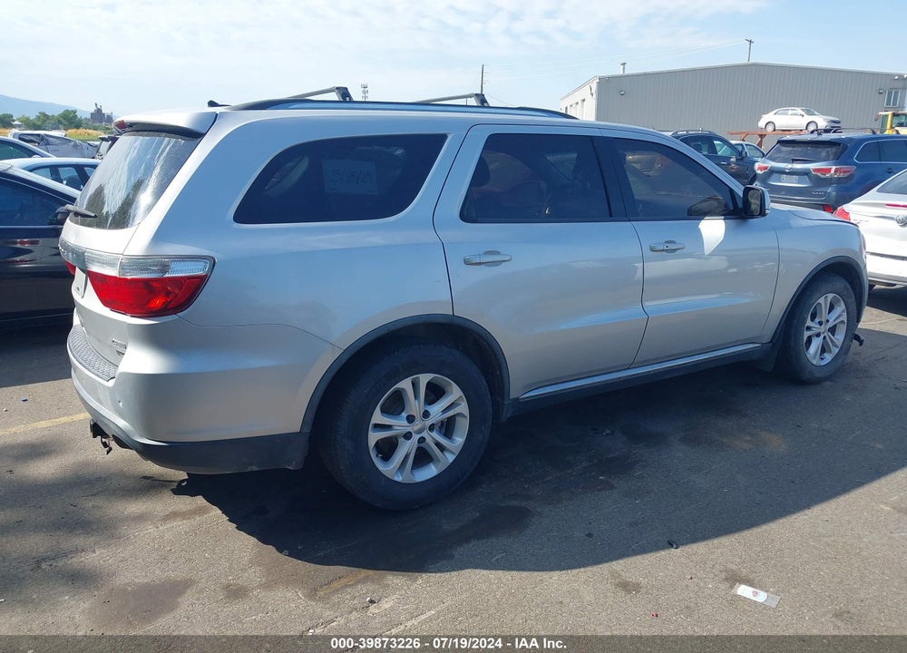 2011 DODGE DURANGO CREW VIN: 1D4RD4GG4BC704759