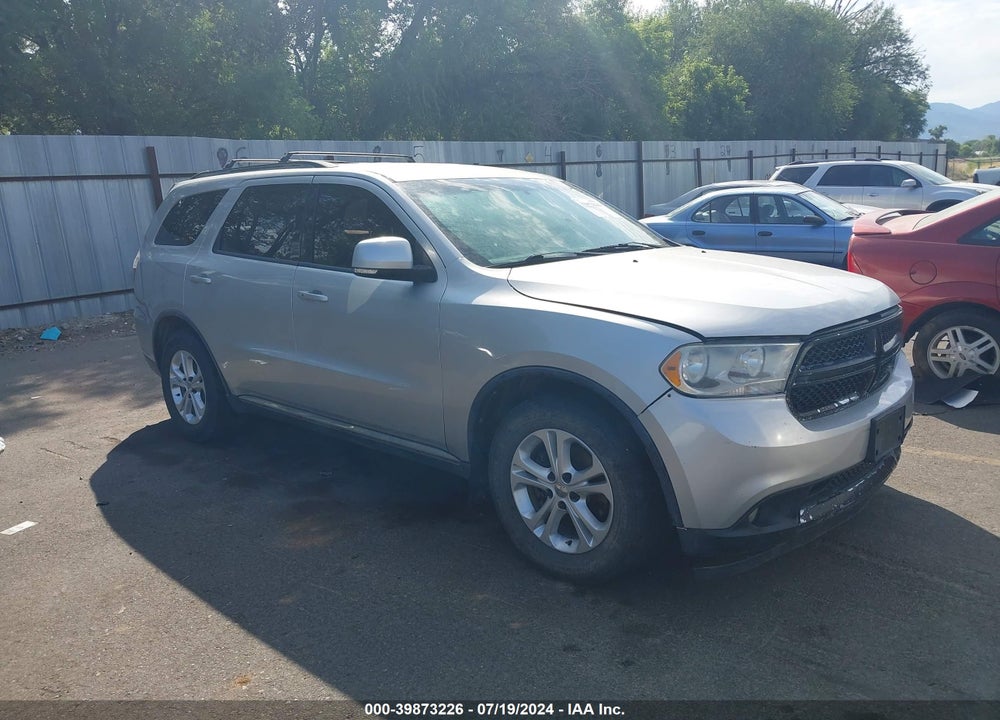2011 DODGE DURANGO CREW VIN: 1D4RD4GG4BC704759