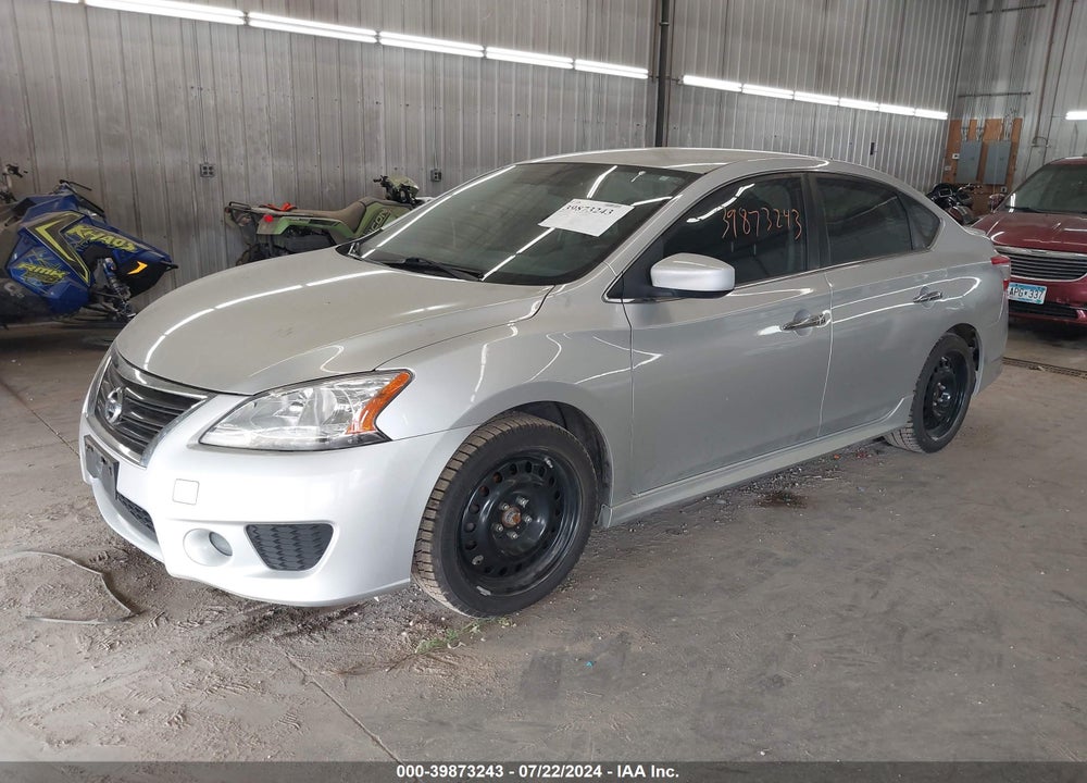 2013 NISSAN SENTRA SR VIN: 3N1AB7AP3DL686873