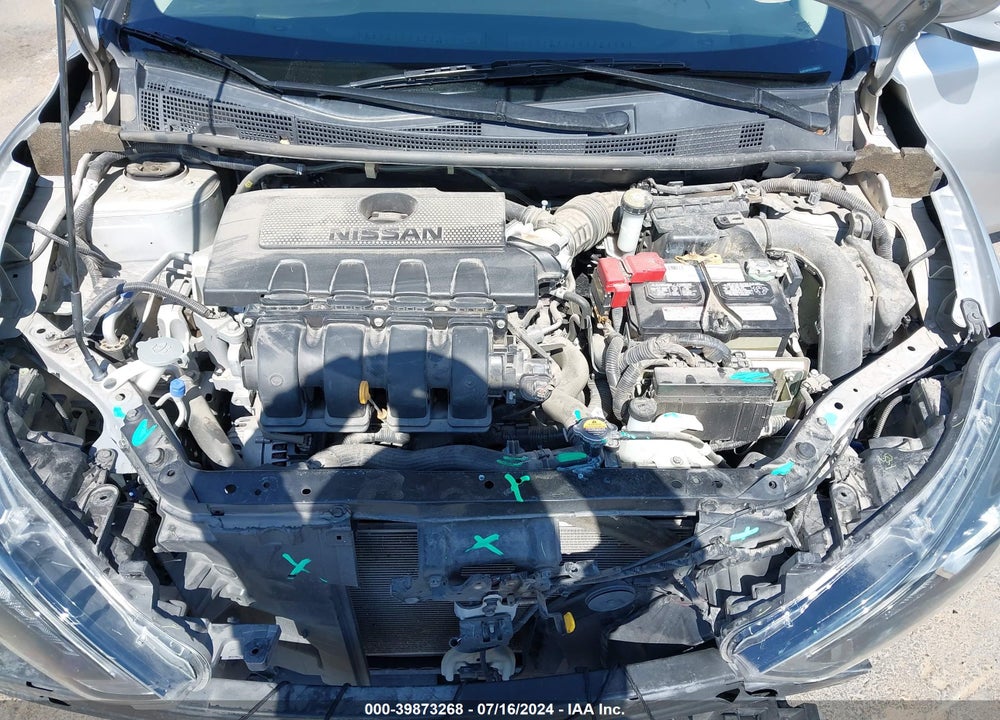 2019 NISSAN SENTRA VIN: 3N1AB7AP7KY208813