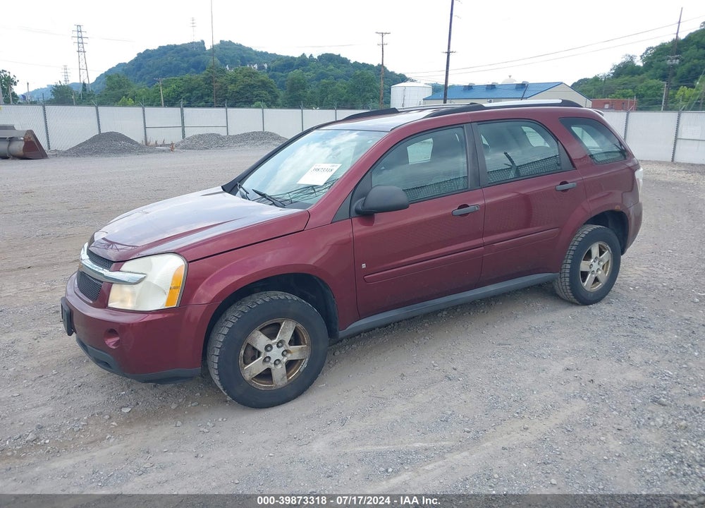 2008 CHEVROLET EQUINOX LS VIN: 2CNDL13F186034445