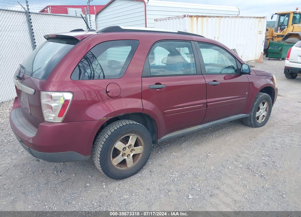 2008 CHEVROLET EQUINOX LS VIN: 2CNDL13F186034445