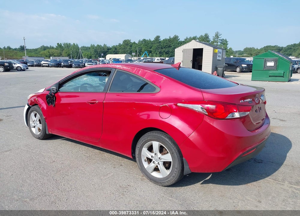 2013 HYUNDAI ELANTRA GS VIN: KMHDH6AE7DU023261