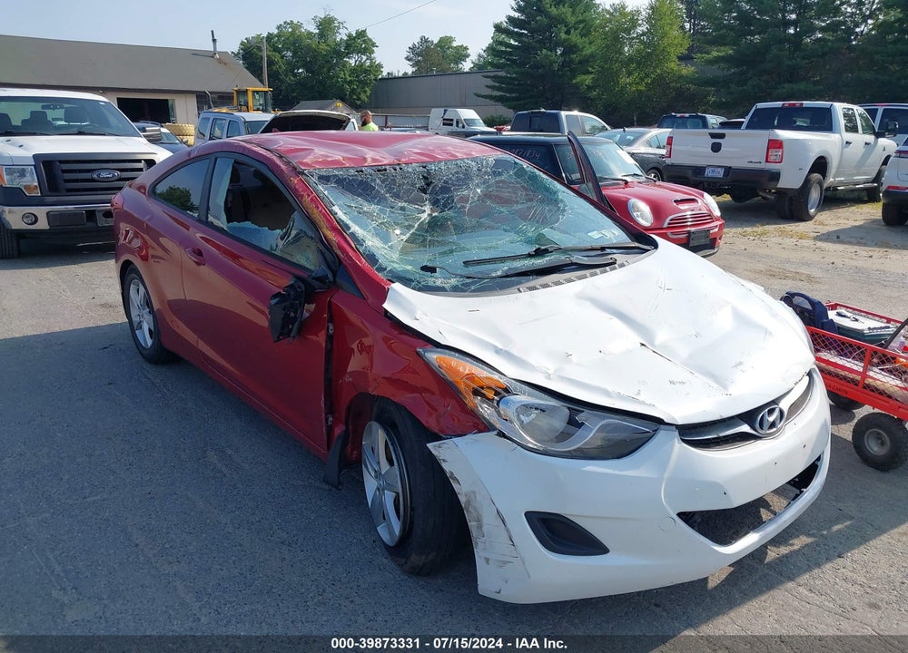 2013 HYUNDAI ELANTRA GS VIN: KMHDH6AE7DU023261