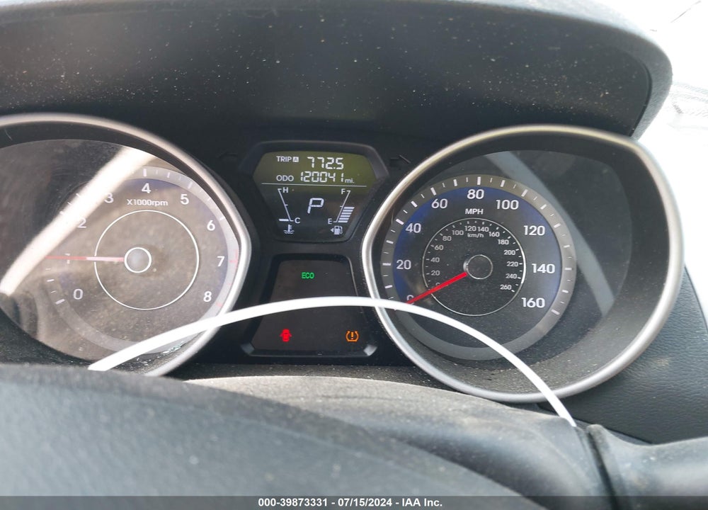 2013 HYUNDAI ELANTRA GS VIN: KMHDH6AE7DU023261
