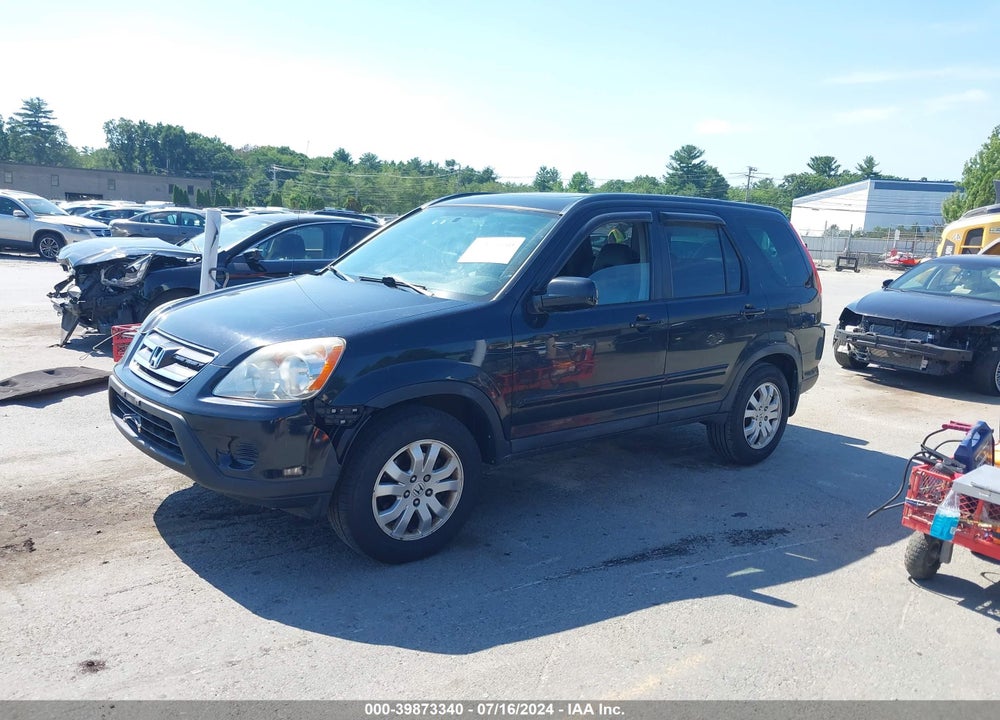 2006 HONDA CR-V SE VIN: SHSRD789X6U433240