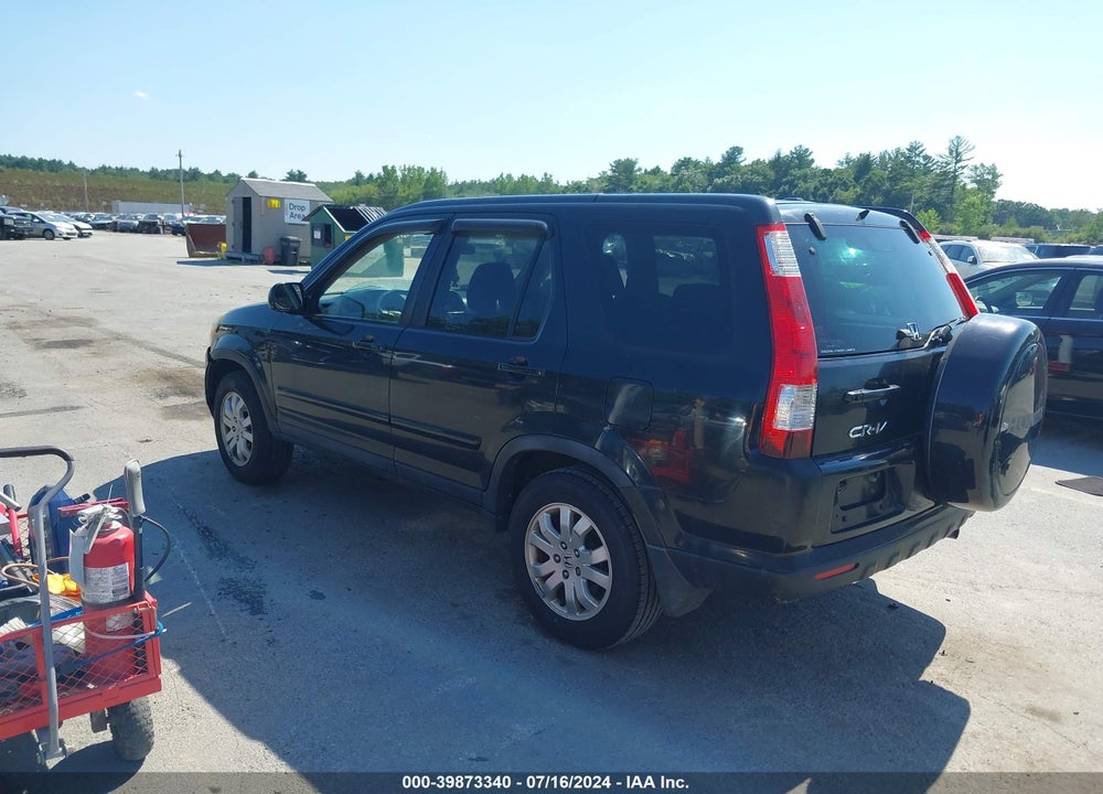 2006 HONDA CR-V SE VIN: SHSRD789X6U433240