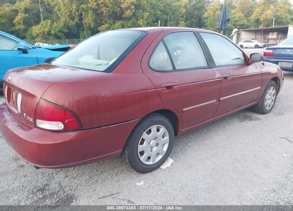 2000 NISSAN SENTRA GXE/XE VIN: 3N1CB51D1YL353306