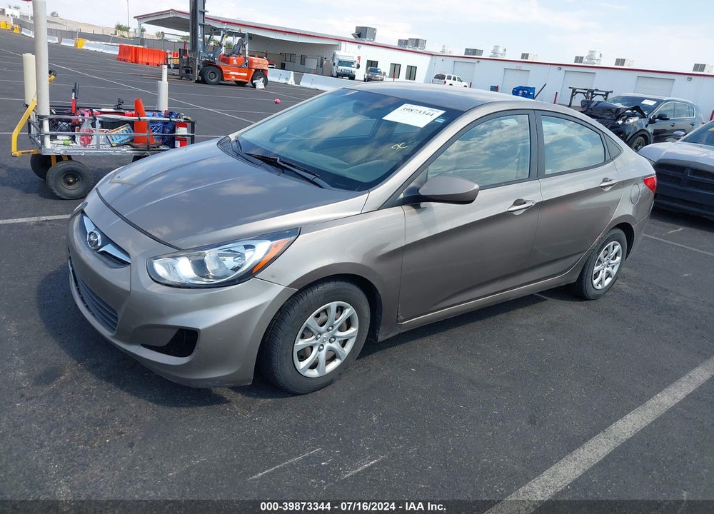 2014 HYUNDAI ACCENT GLS VIN: KMHCT4AE0EU682900