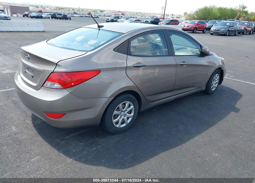 2014 HYUNDAI ACCENT GLS VIN: KMHCT4AE0EU682900
