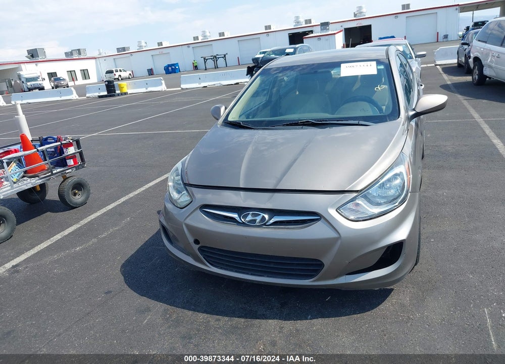 2014 HYUNDAI ACCENT GLS VIN: KMHCT4AE0EU682900