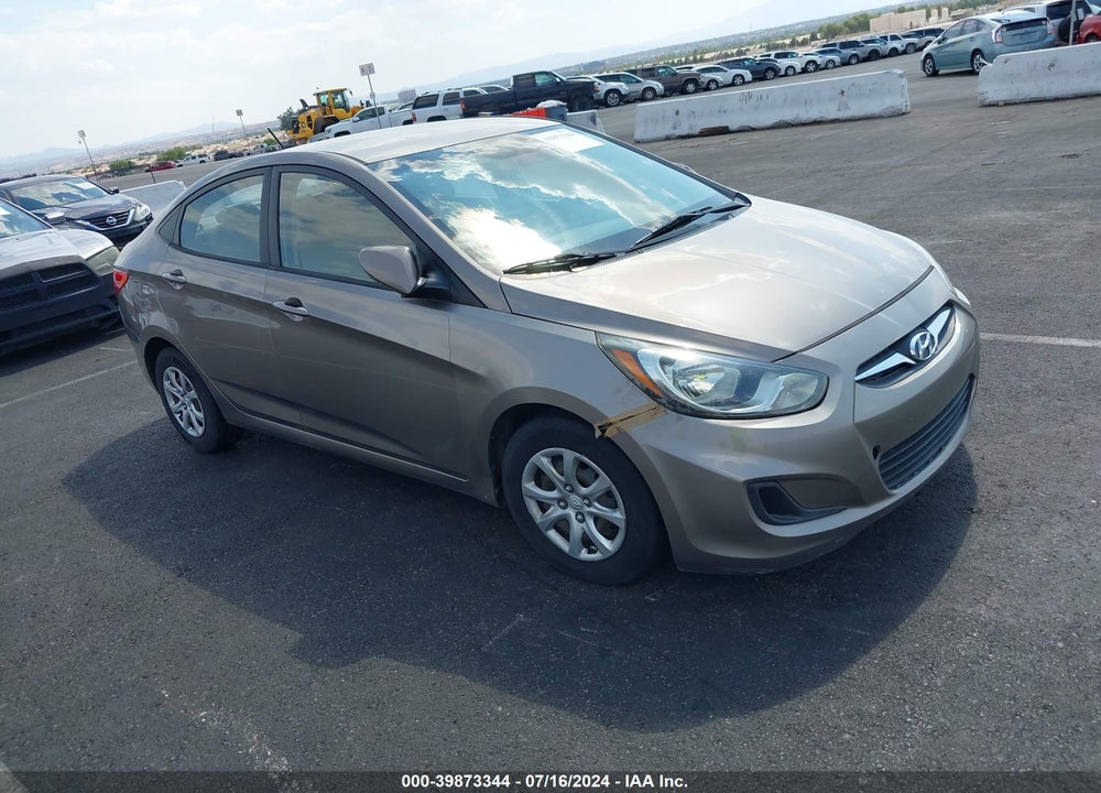 2014 HYUNDAI ACCENT GLS VIN: KMHCT4AE0EU682900