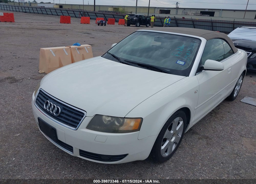 2005 AUDI A4 1.8T VIN: WAUAC48H55K018046