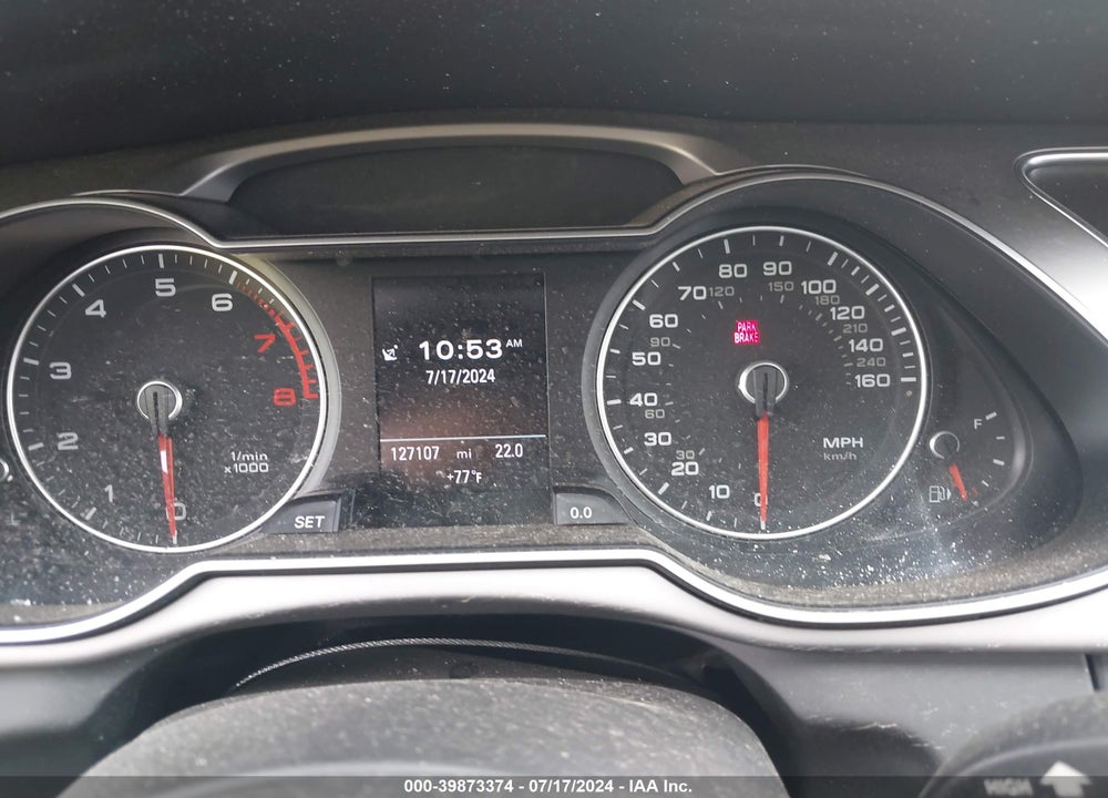 2013 AUDI A4 2.0T PREMIUM VIN: WAUFFAFL9DN043368