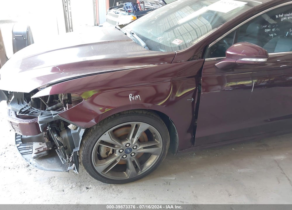 2017 FORD FUSION SPORT VIN: 3FA6P0VP3HR100381