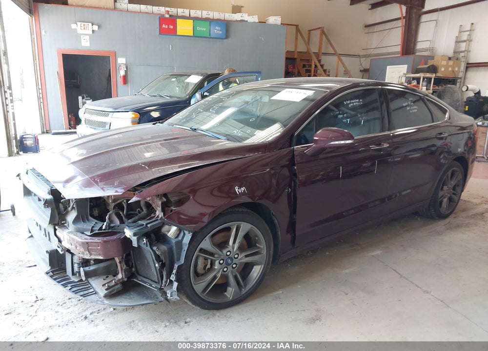 2017 FORD FUSION SPORT VIN: 3FA6P0VP3HR100381