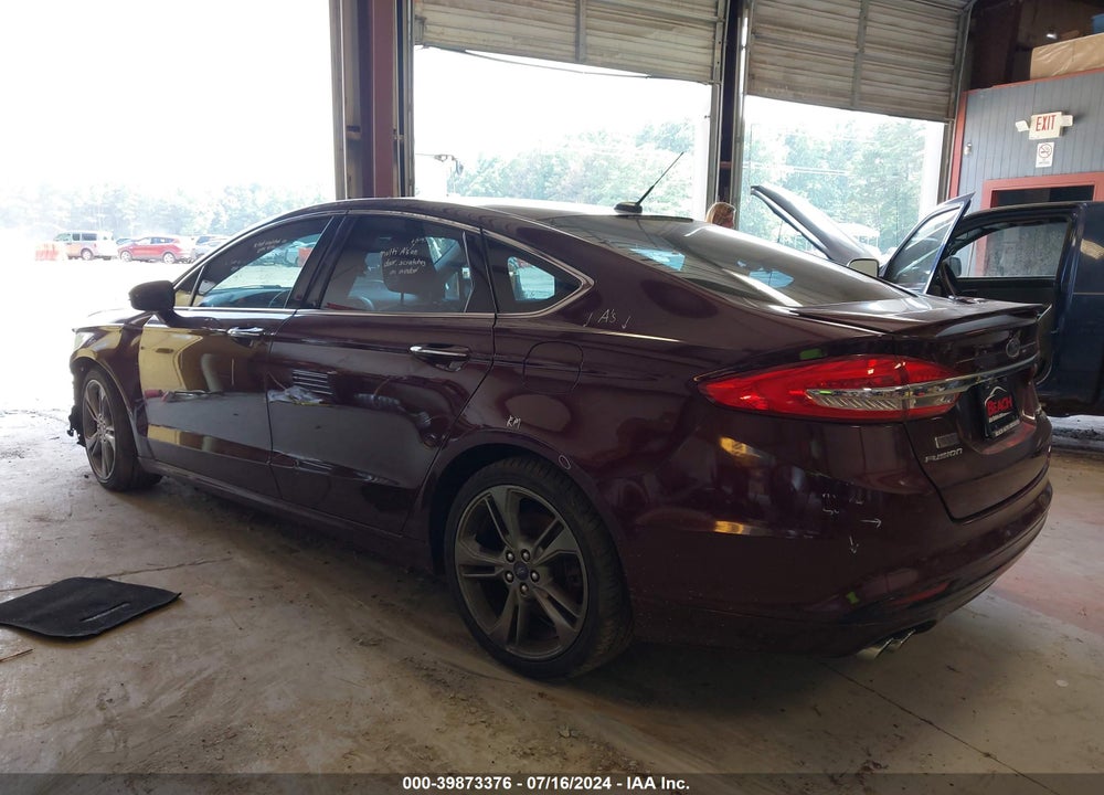 2017 FORD FUSION SPORT VIN: 3FA6P0VP3HR100381