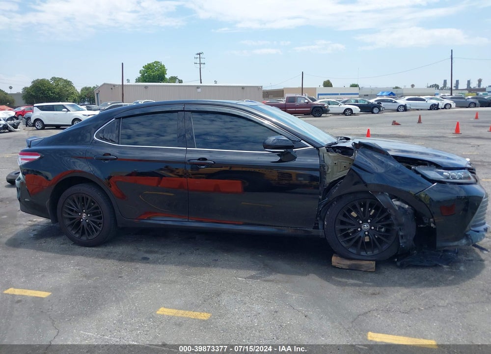 2018 TOYOTA CAMRY XLE V6 VIN: 4T1BZ1HK1JU014263