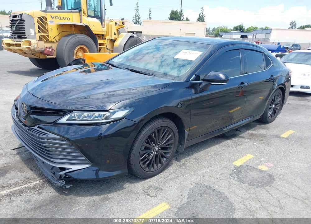 2018 TOYOTA CAMRY XLE V6 VIN: 4T1BZ1HK1JU014263