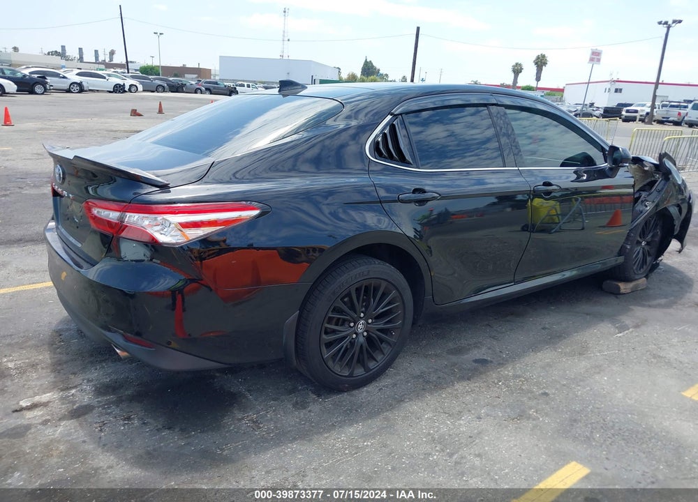 2018 TOYOTA CAMRY XLE V6 VIN: 4T1BZ1HK1JU014263