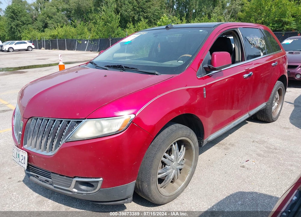 2011 LINCOLN MKX VIN: 2LMDJ6JK0BBJ10002
