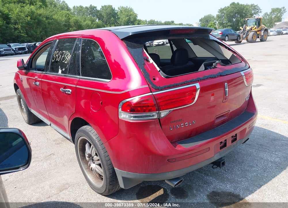 2011 LINCOLN MKX VIN: 2LMDJ6JK0BBJ10002