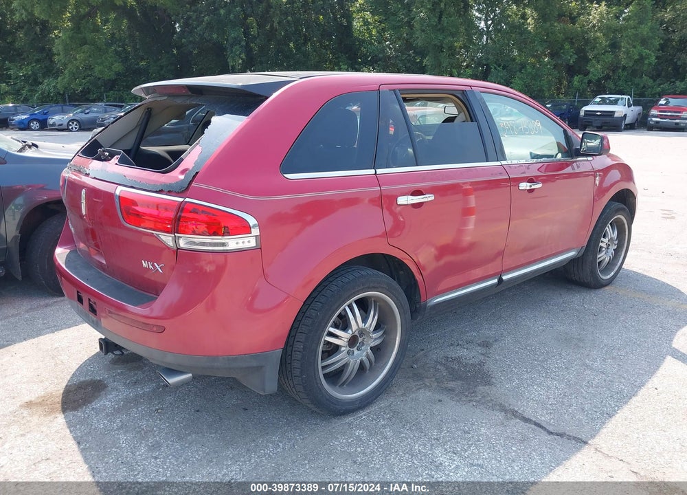 2011 LINCOLN MKX VIN: 2LMDJ6JK0BBJ10002