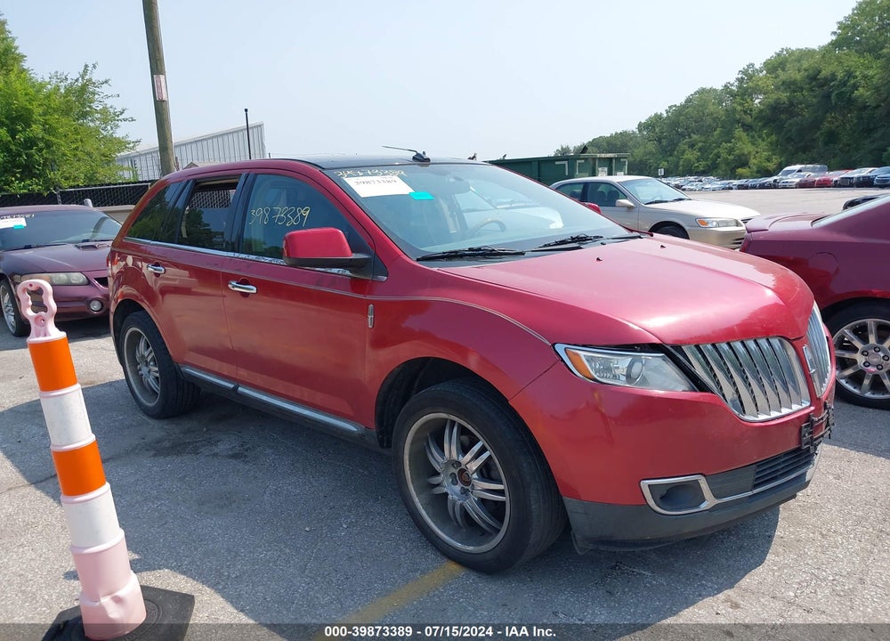 2011 LINCOLN MKX VIN: 2LMDJ6JK0BBJ10002