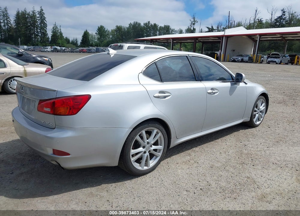 2006 LEXUS IS 350 VIN: JTHBE262365004228
