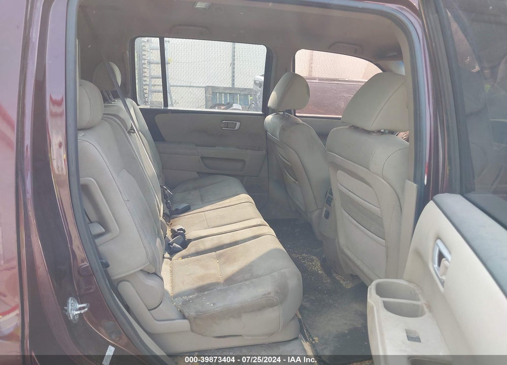 2009 HONDA PILOT LX VIN: 5FNYF48269B054867