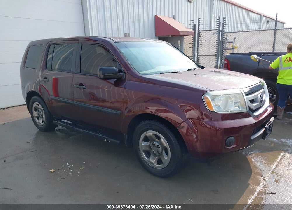 2009 HONDA PILOT LX VIN: 5FNYF48269B054867