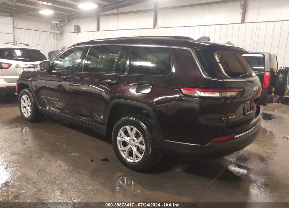 2022 CHEROKEE JEEP GRAND  L LIMITED 4X4 VIN: 1C4RJKBG3N8627696