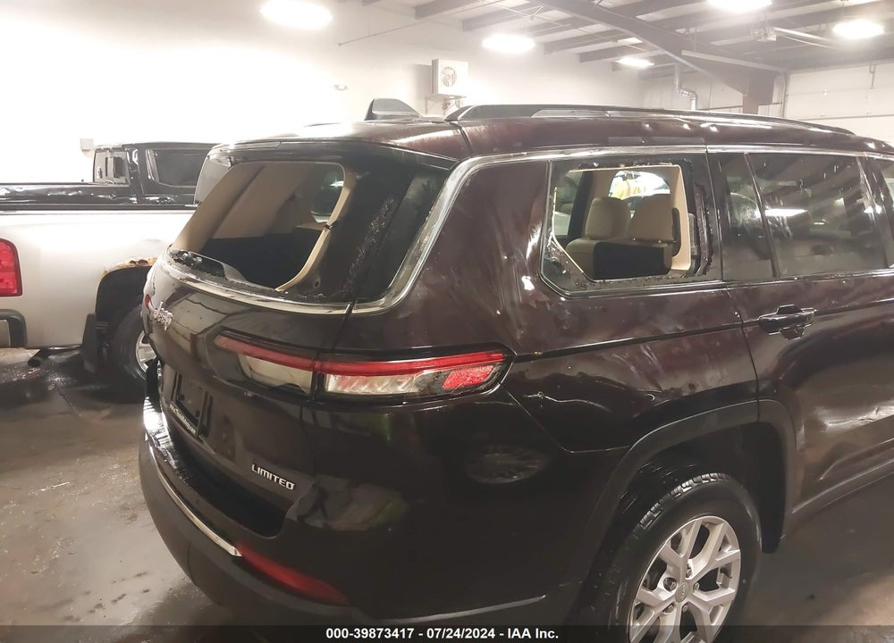 2022 CHEROKEE JEEP GRAND  L LIMITED 4X4 VIN: 1C4RJKBG3N8627696