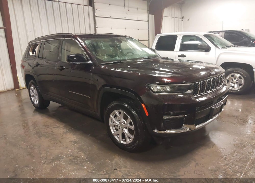 2022 CHEROKEE JEEP GRAND  L LIMITED 4X4 VIN: 1C4RJKBG3N8627696
