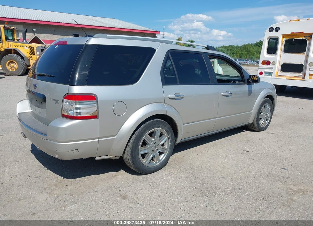 2008 FORD TAURUS X LIMITED VIN: 1FMDK06W78GA23121
