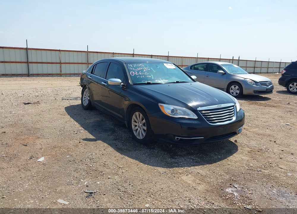 2014 CHRYSLER 200 LIMITED VIN: 1C3CCBCG3EN100262