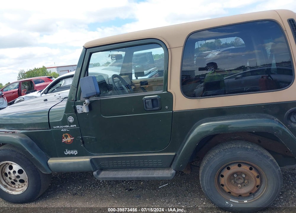 1997 JEEP WRANGLER SAHARA VIN: 1J4FY49S0VP455339