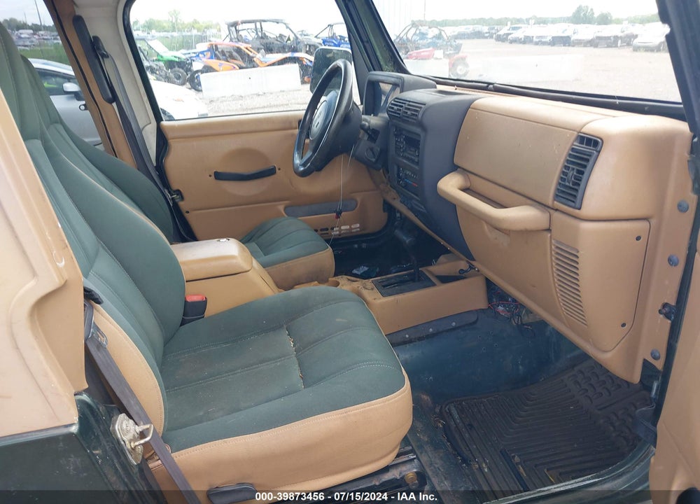 1997 JEEP WRANGLER SAHARA VIN: 1J4FY49S0VP455339