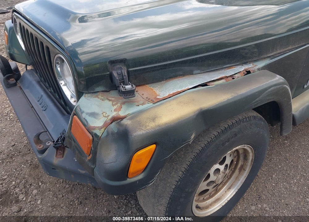 1997 JEEP WRANGLER SAHARA VIN: 1J4FY49S0VP455339