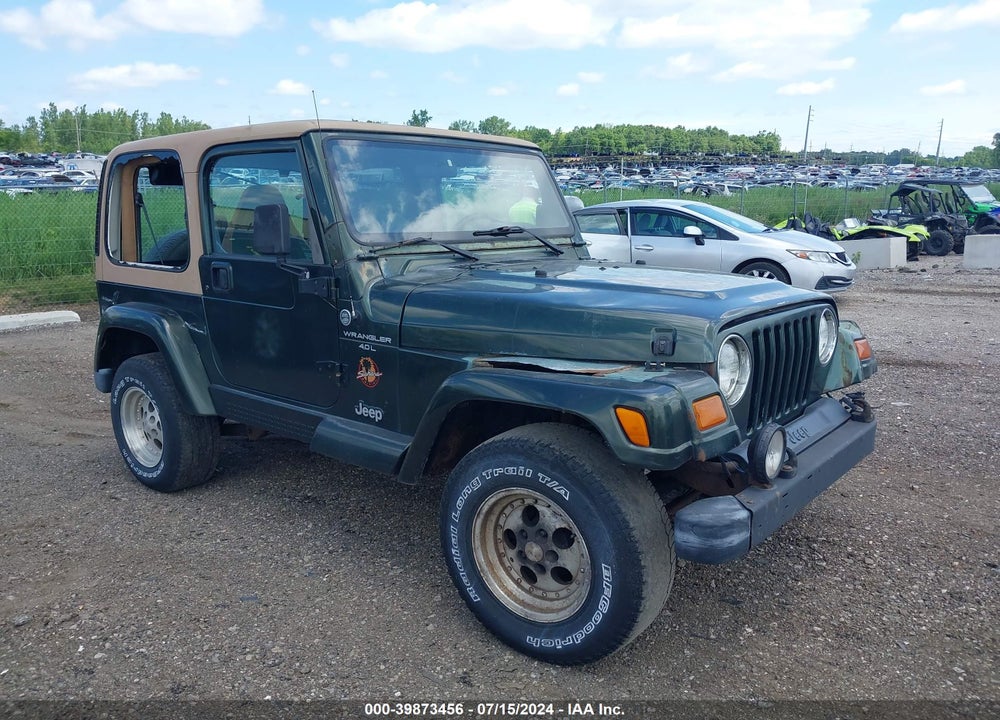 1997 JEEP WRANGLER SAHARA VIN: 1J4FY49S0VP455339