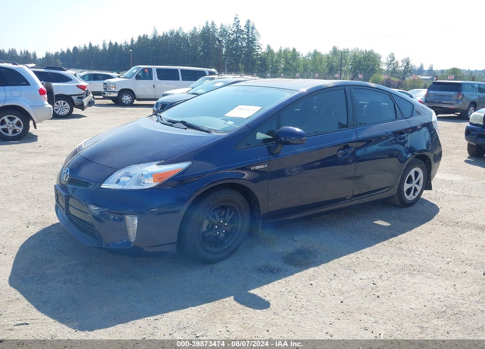 2012 TOYOTA PRIUS THREE VIN: JTDKN3DU0C1533876