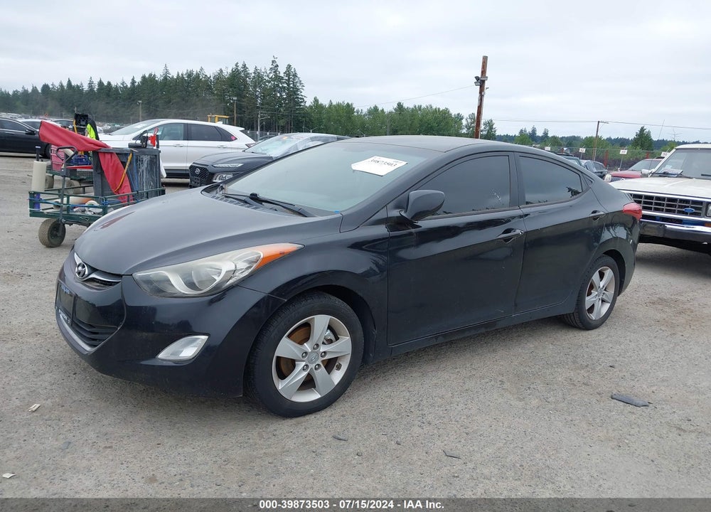 2012 HYUNDAI ELANTRA GLS (ULSAN PLANT) VIN: KMHDH4AE8CU367345