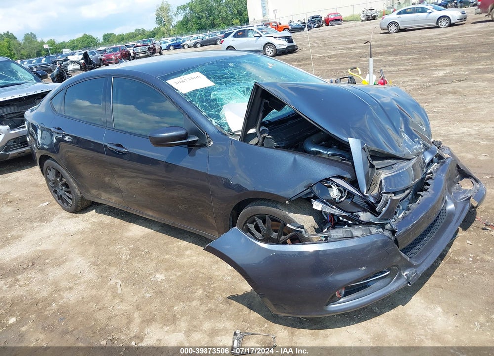 2013 DODGE DART SXT VIN: 1C3CDFBA1DD301440