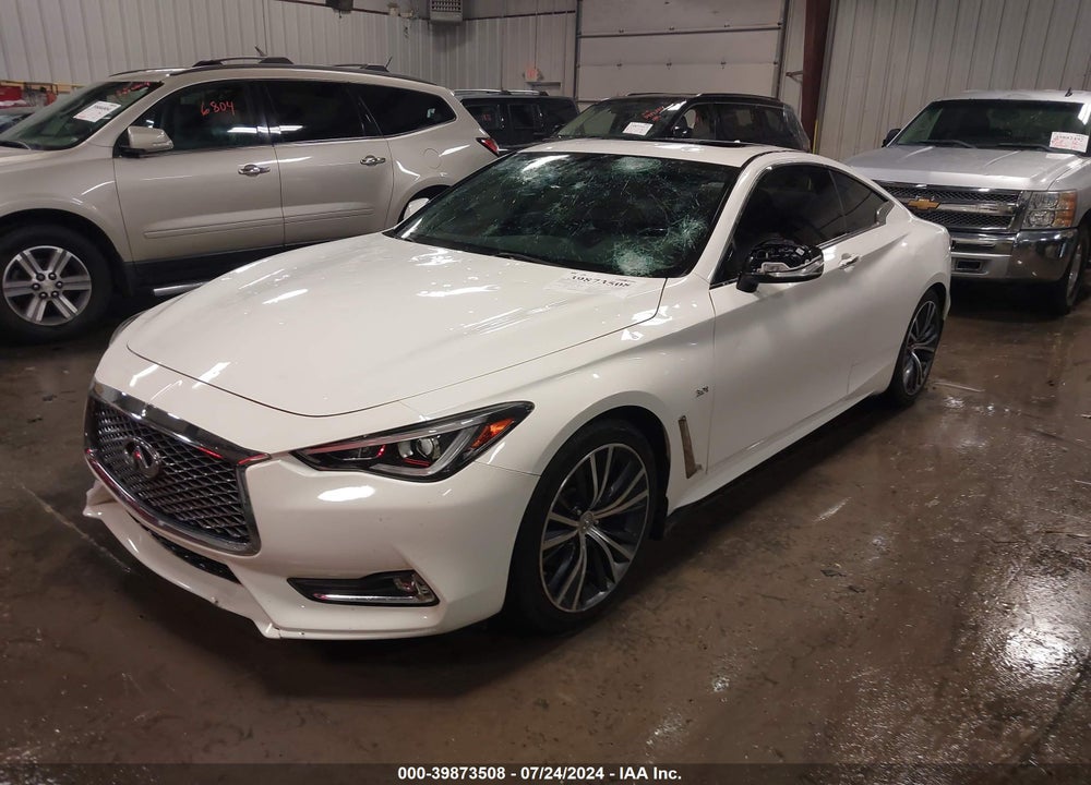 2018 INFINITI Q60 3.0T LUXE VIN: JN1EV7ELXJM390945
