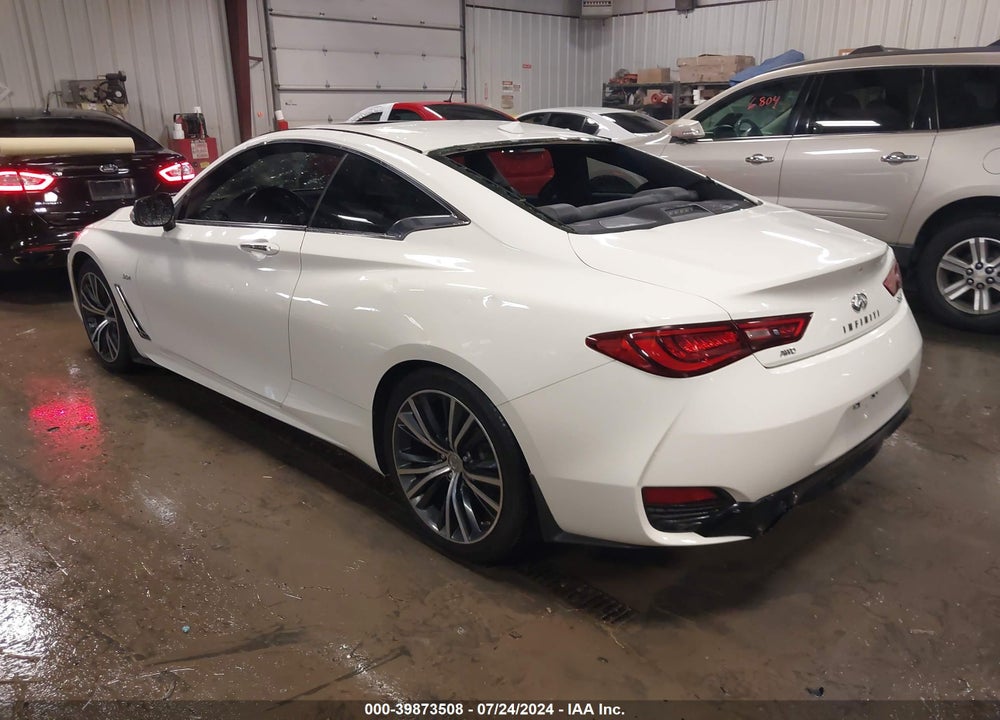 2018 INFINITI Q60 3.0T LUXE VIN: JN1EV7ELXJM390945
