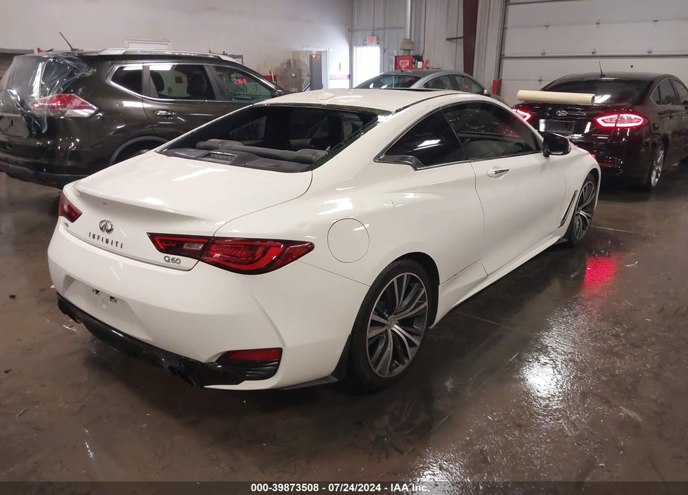 2018 INFINITI Q60 3.0T LUXE VIN: JN1EV7ELXJM390945