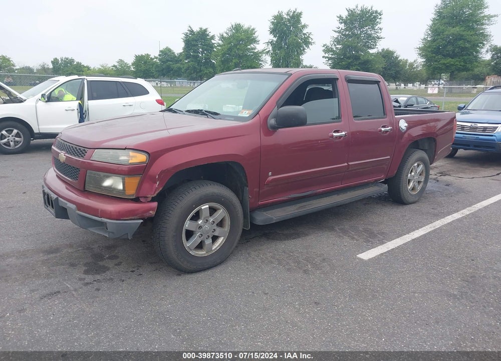 2009 CHEVROLET COLORADO LT VIN: 1GCDT13E098118991
