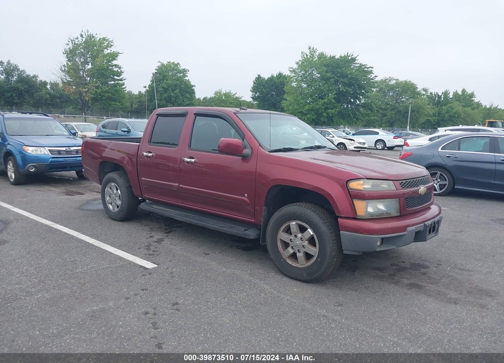 2009 CHEVROLET COLORADO LT VIN: 1GCDT13E098118991