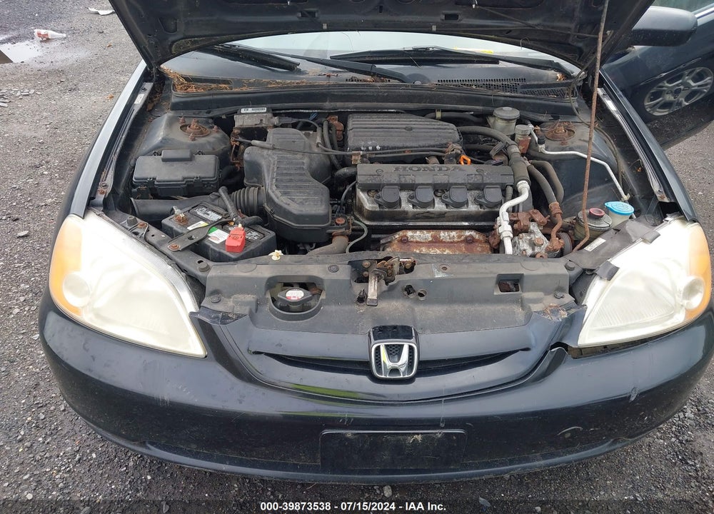 2002 HONDA CIVIC LX VIN: 1HGEM21562L108481